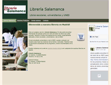 Tablet Screenshot of libreriasalamanca.com